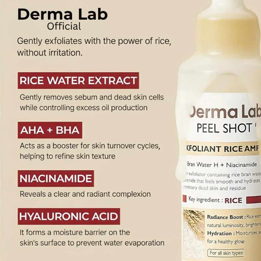 Rice Peel Glow Serum Ampoule